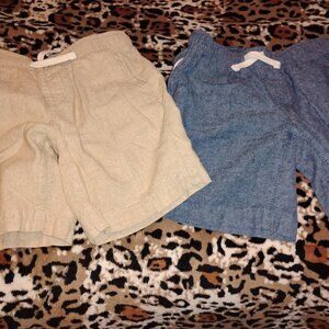 NOWT Toddler Linen Shorts Lot